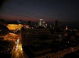 Beirut 49 Night View of Riad El Solh Square, Grand Serail, Holiday Inn, Platinum Tower, Marina Tower, Four Seasons Hotel From Downtown 